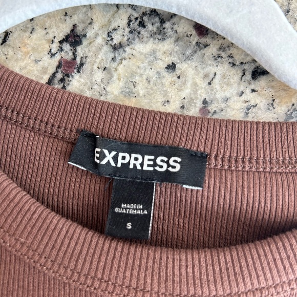 Express brown top size small - Picture 3 of 6